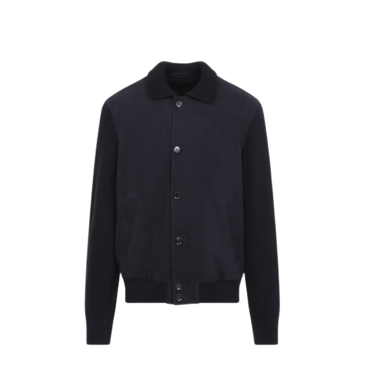 MAYFEYR - BRIONI - Shirt Collar Blouson - PLDF0LOE7054000