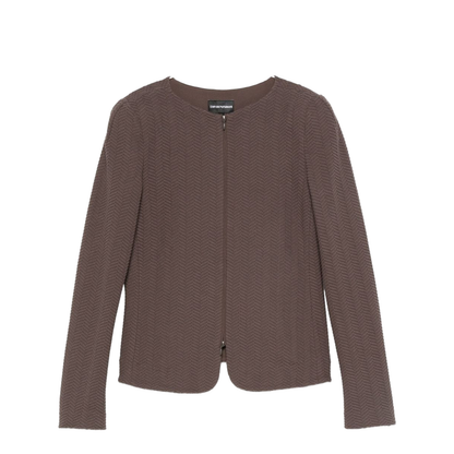 Cotton Blend Blazer Jacket