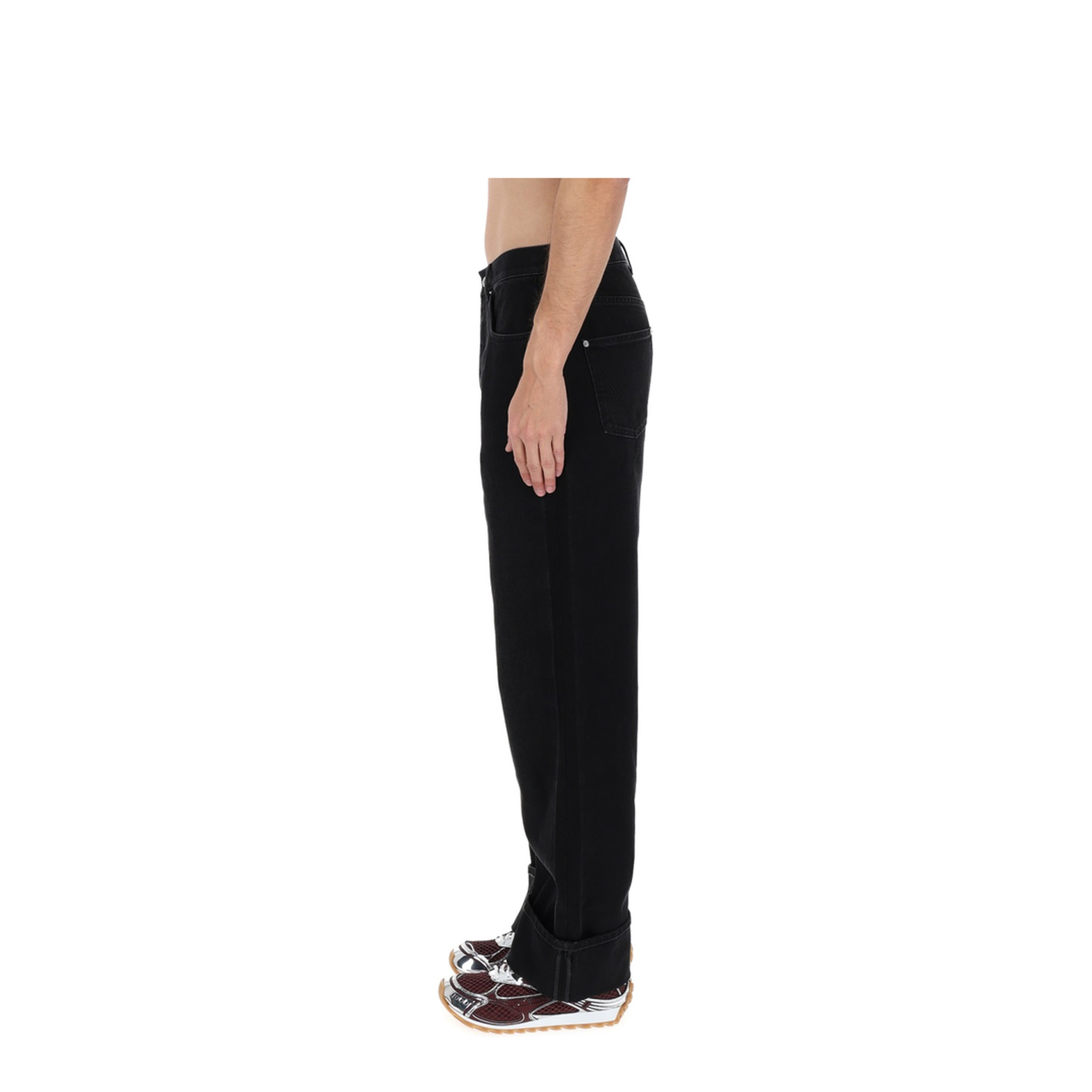MAYFEYR - Bottega Veneta - Jeans With Folded Hem - 861563V69O01000