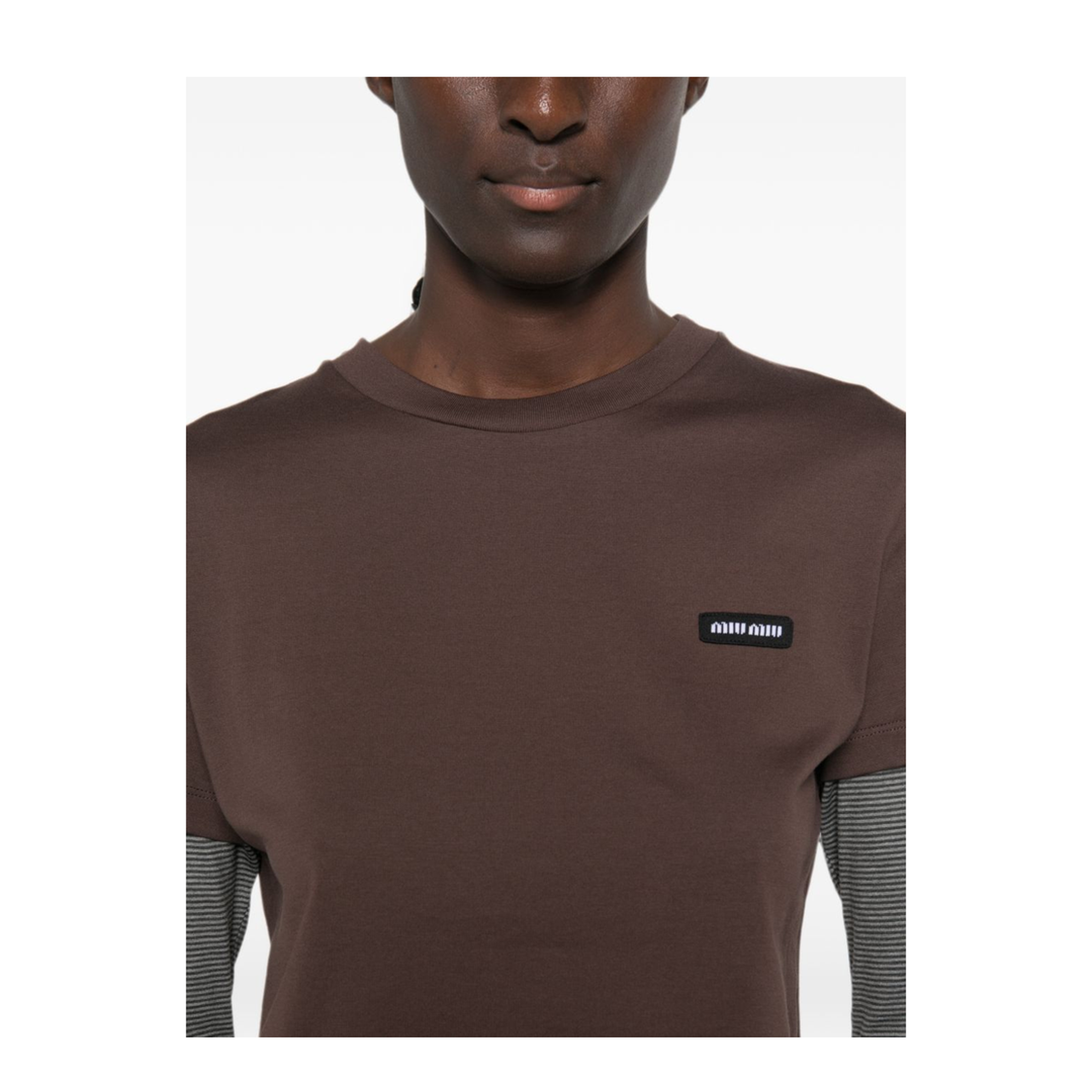 MAYFEYR - Miu Miu - Sweaters Brown - MJLA7417ORF03YR