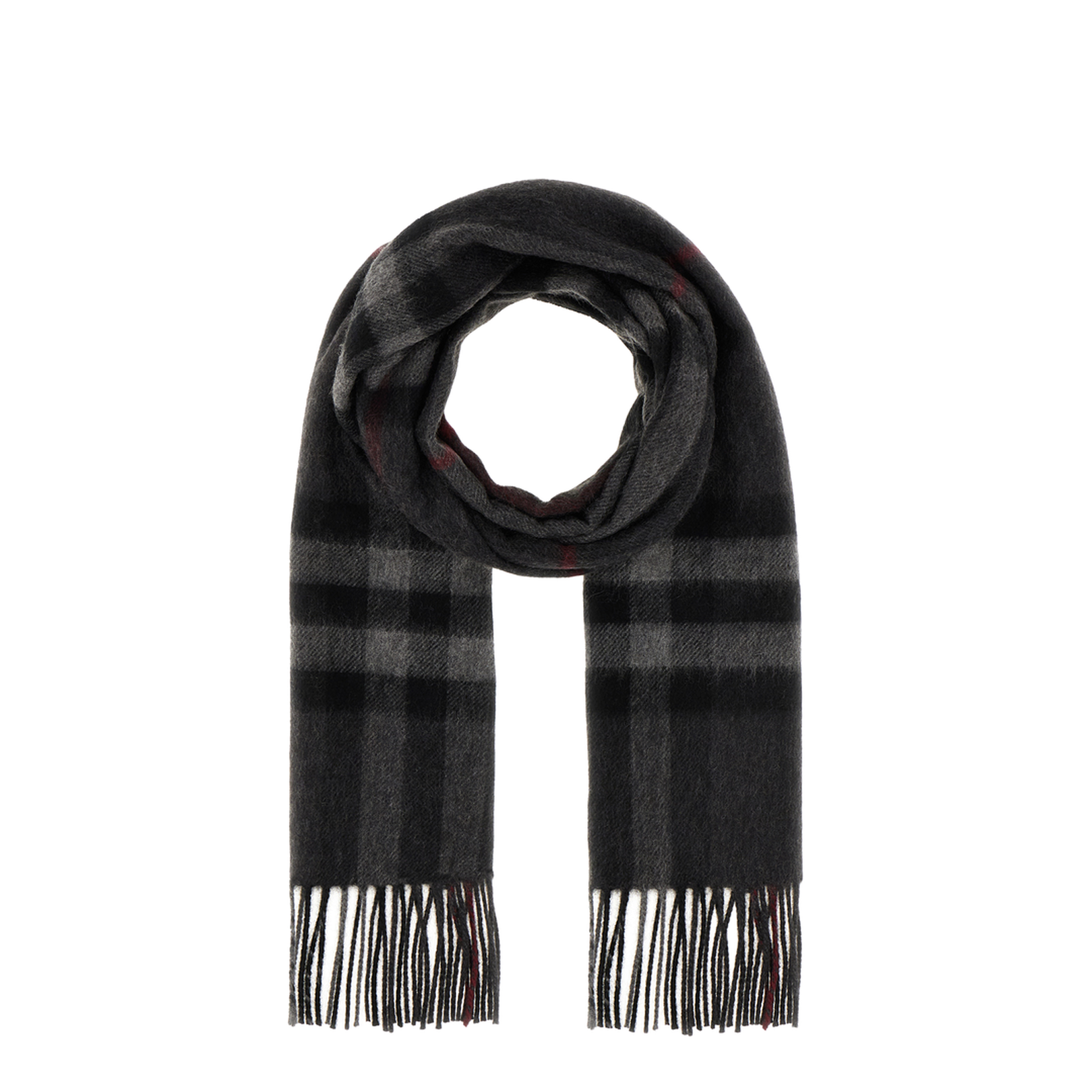 Giant Check Cashmere Scarf
