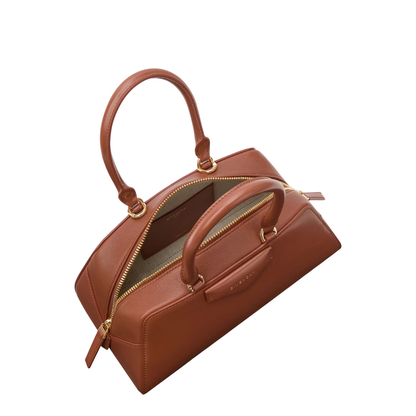 Small Antigona East-West Bag in Box Leather
