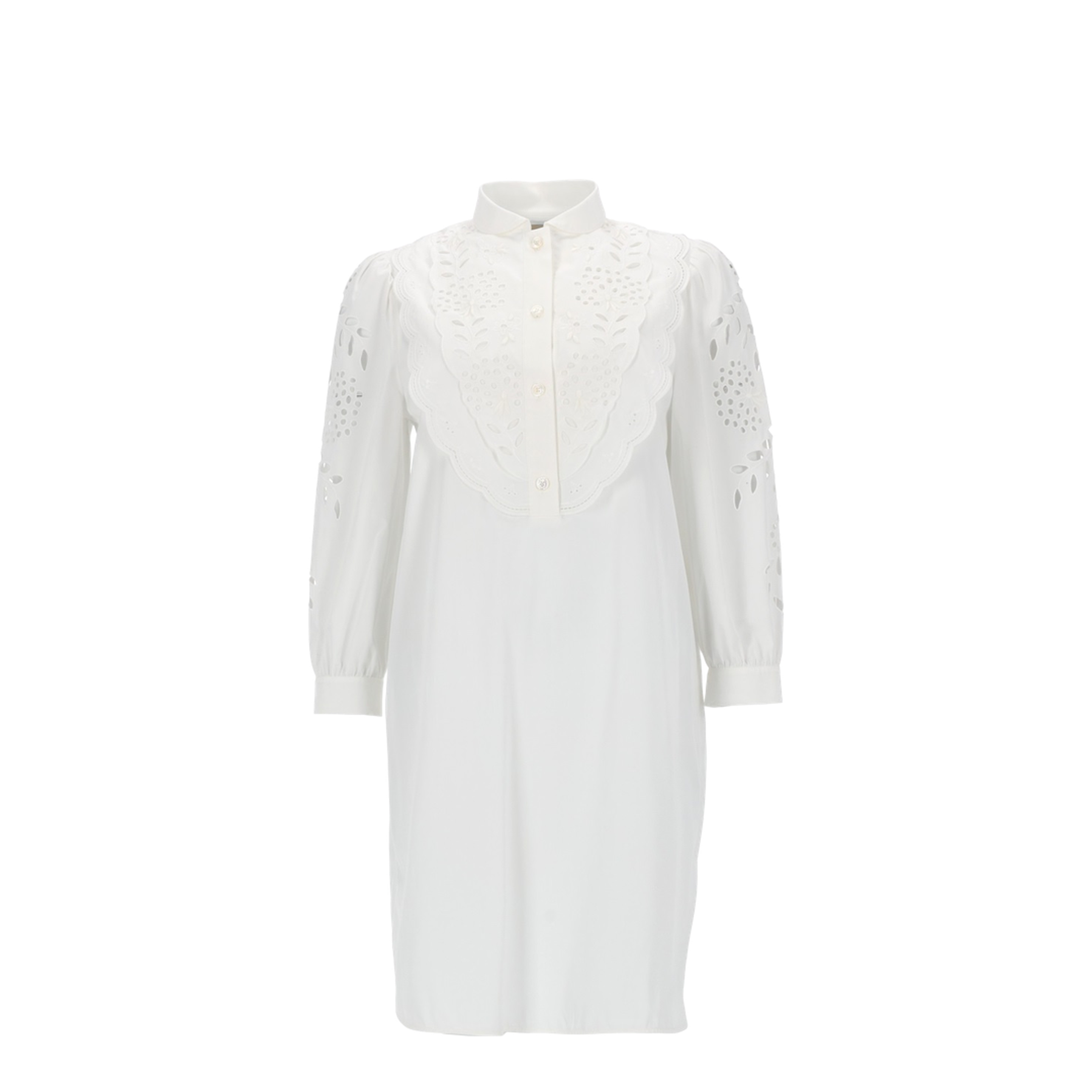 Embroidered Short Dress
