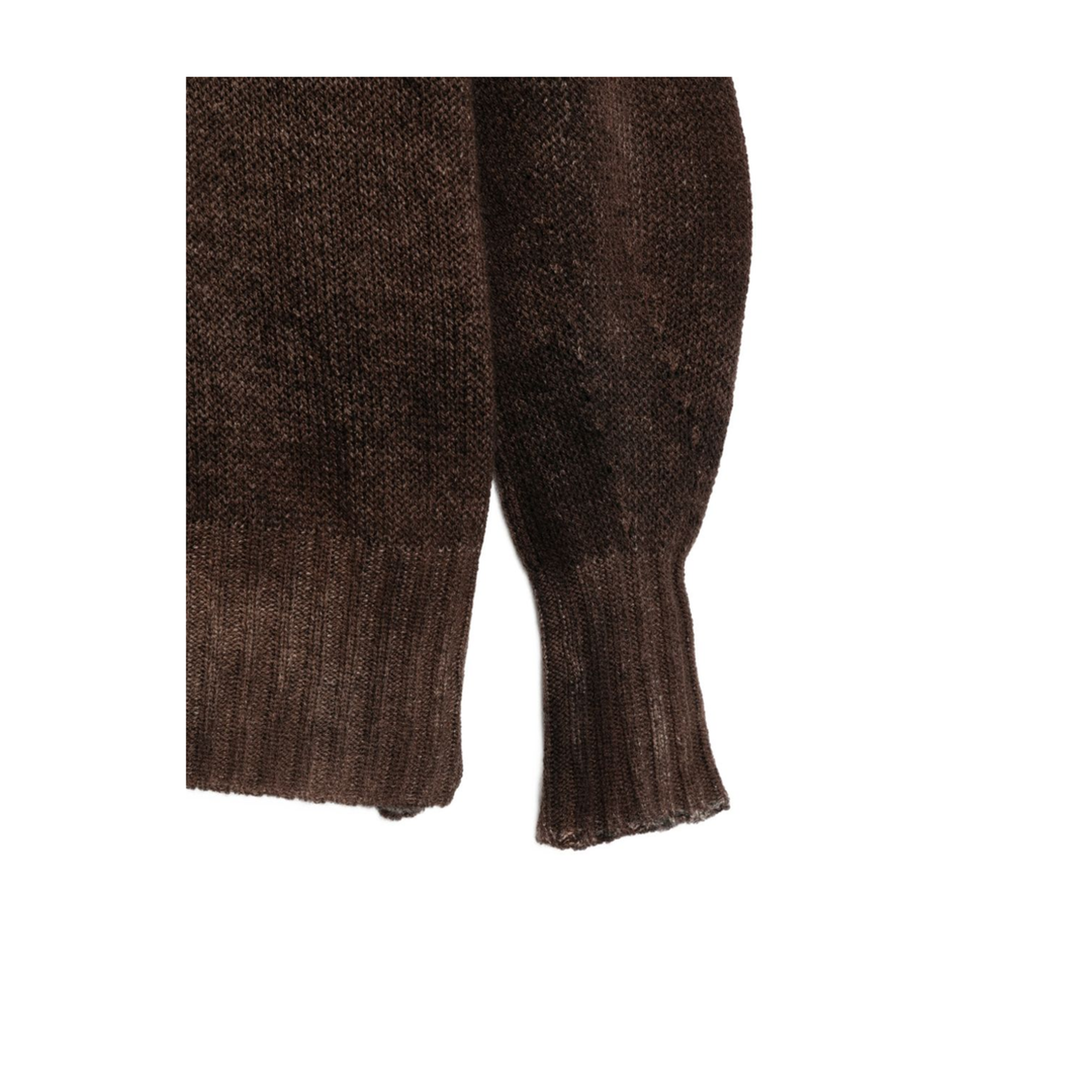 MAYFEYR - Avant Toi - Brown Cashmere Crewneck Sweater - 226WD1108CASV-HV00194