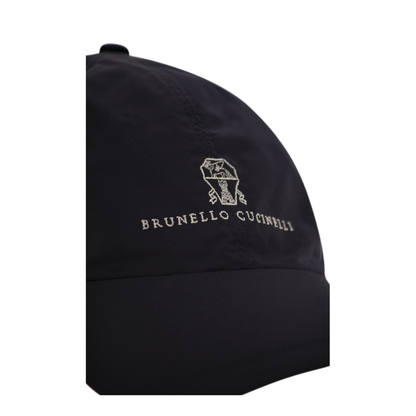 Water-repellent Microfibre Baseball Cap with Embroidered Logo