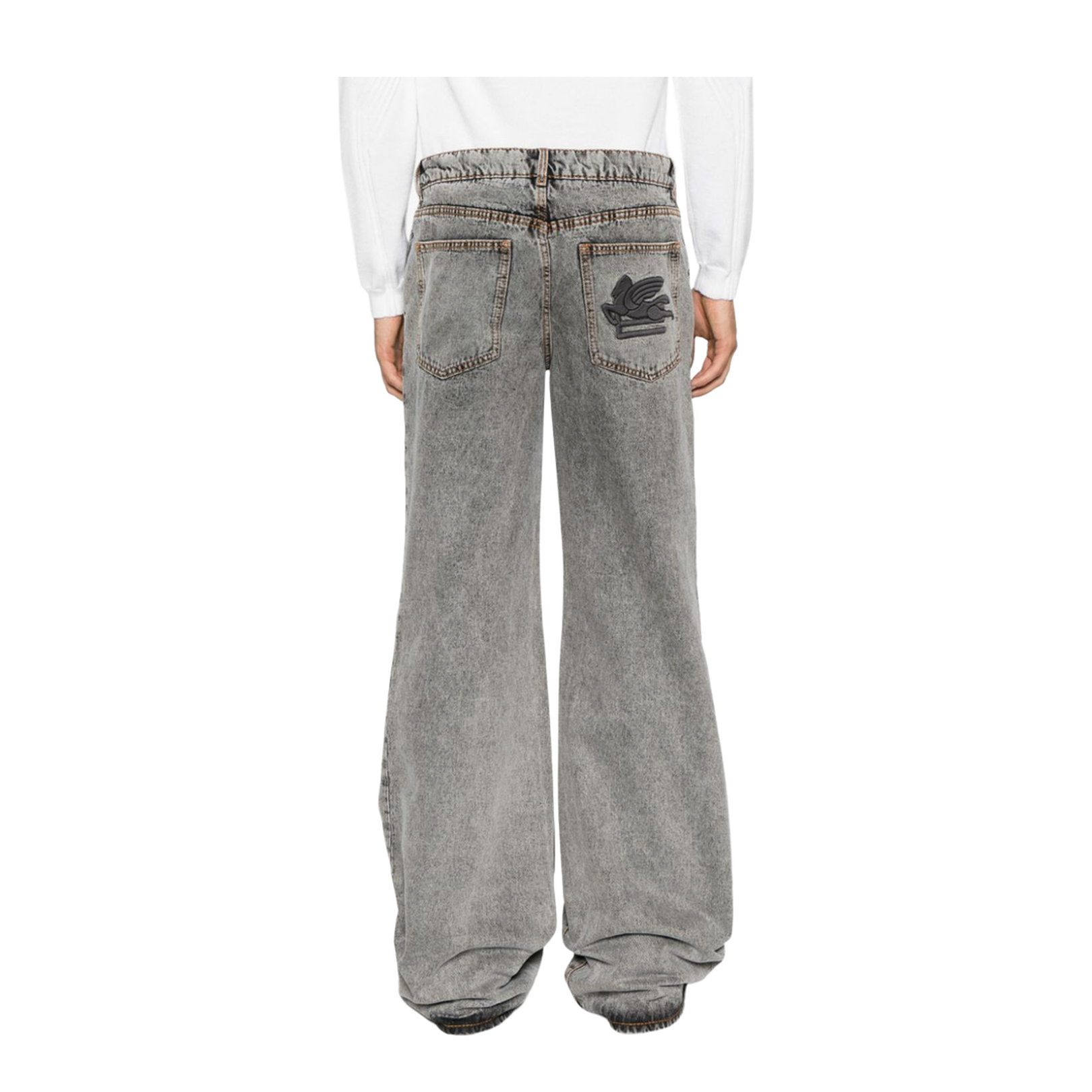Wide Leg Flared Jeans