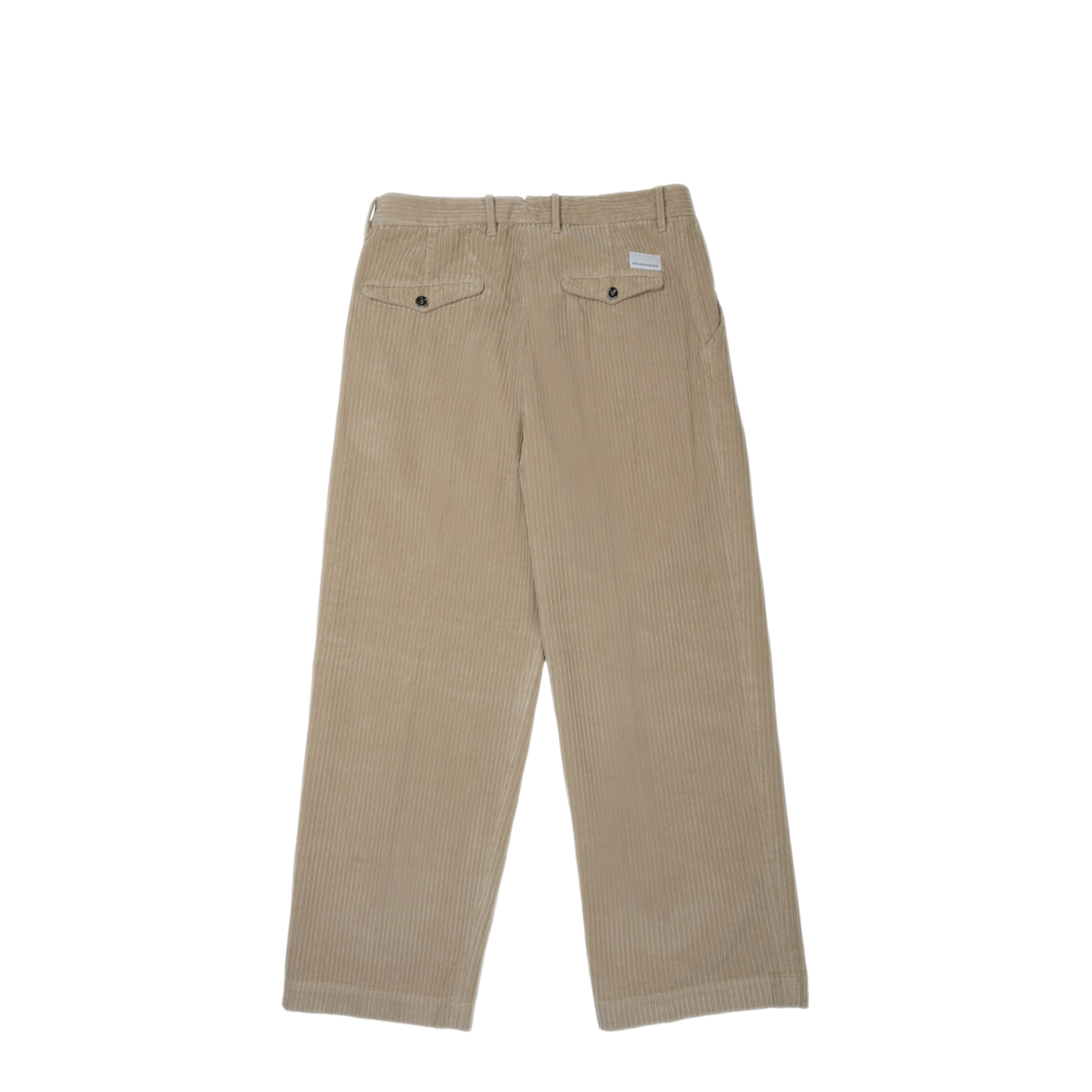 MAYFEYR - nine:inthe:morning - Cotton Ribbed Trousers - PHL07U32BEIGE