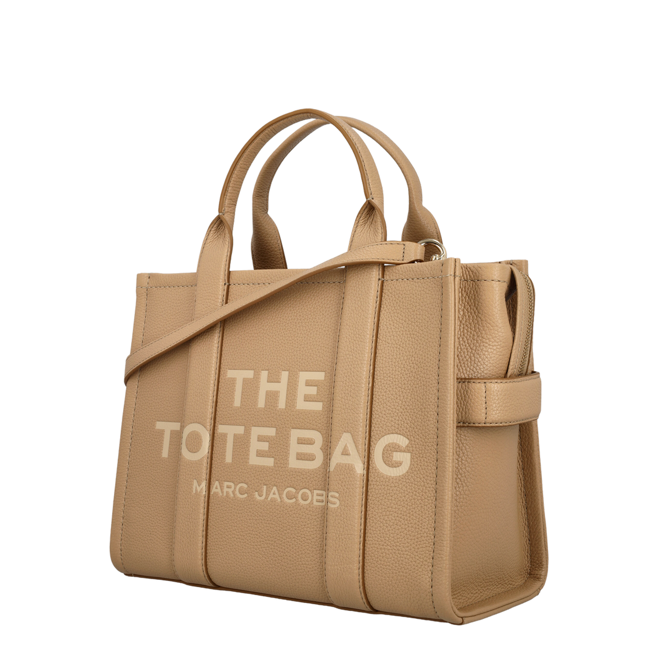 The Collection Medium Full-Grain Leather Tote Bag - Camel