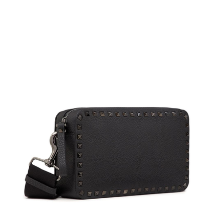 Rockstud Grainy Calfskin Crossbody Bag