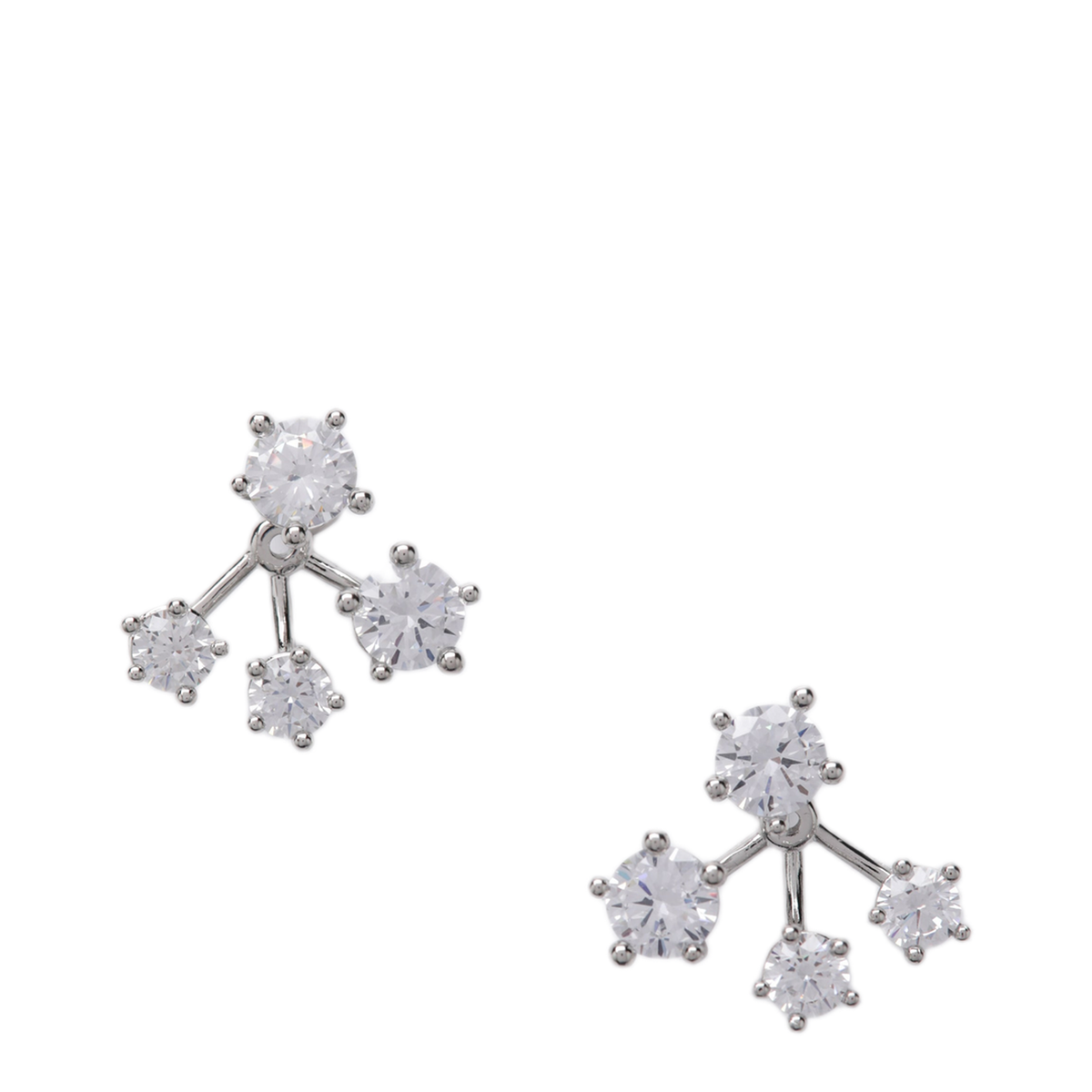 MAYFEYR - Panconesi - Constellation Earrings With Zirconia - CAO-EA016-PPRSI