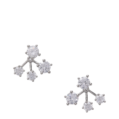 MAYFEYR - Panconesi - Constellation Earrings With Zirconia - CAO-EA016-PPRSI
