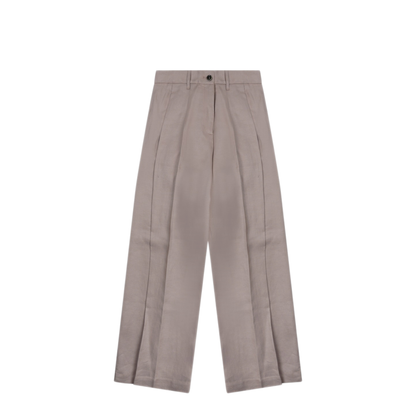 MAYFEYR - nine:inthe:morning - Wide Leg Linen Trousers - PE98PETRAV61ANTICO