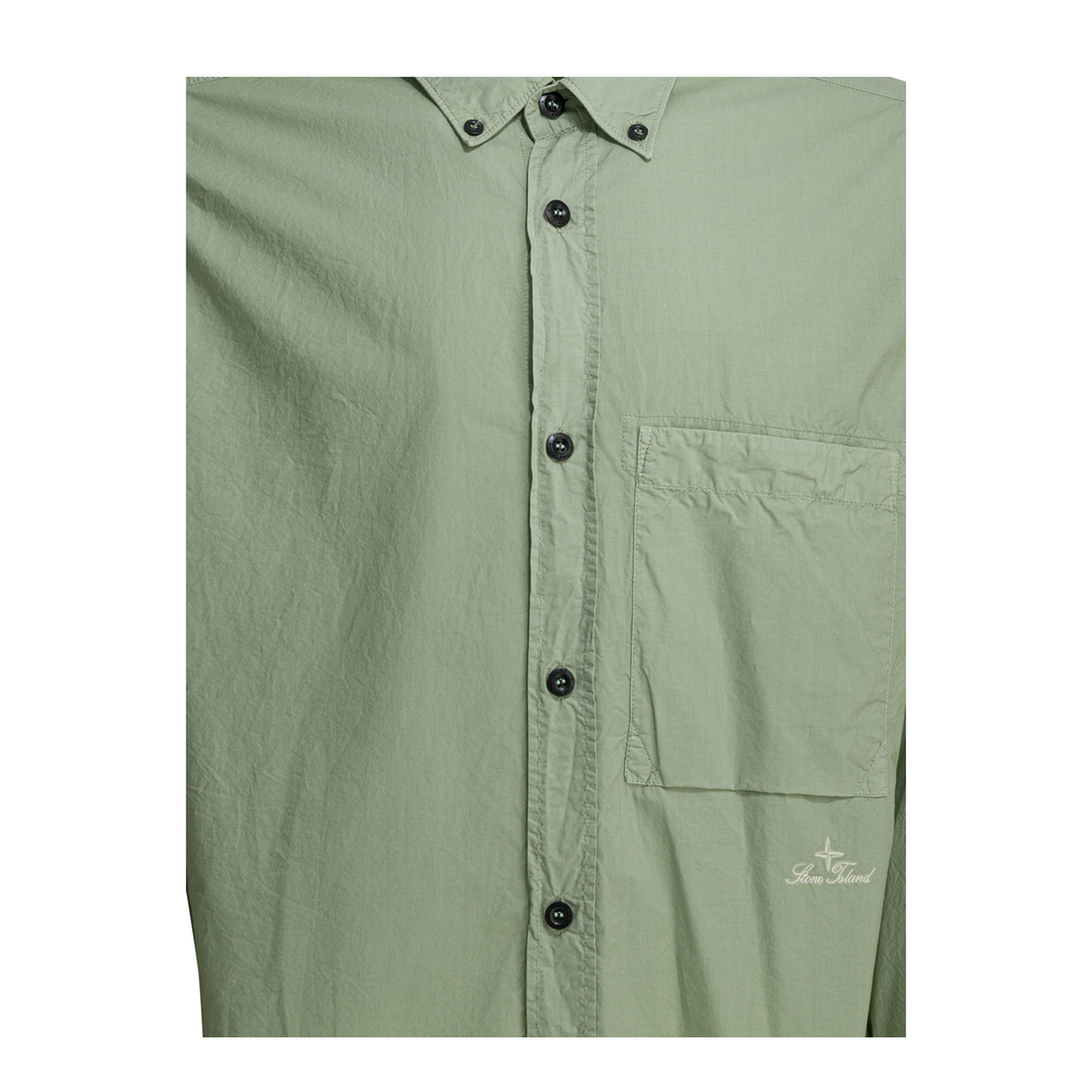 MAYFEYR - Stone Island - Casual Shirt With Logo - 1100027S0168V0055