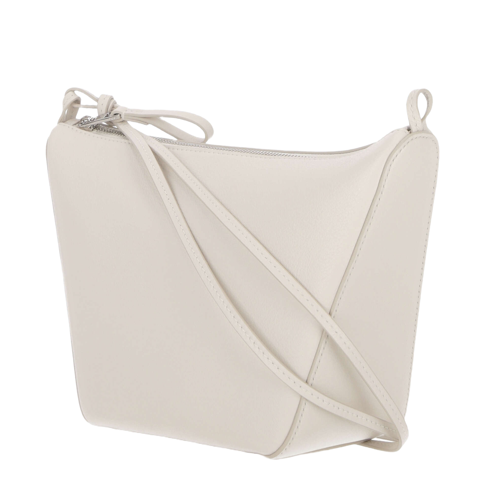 Leather Mini Hammock Hobo Bag