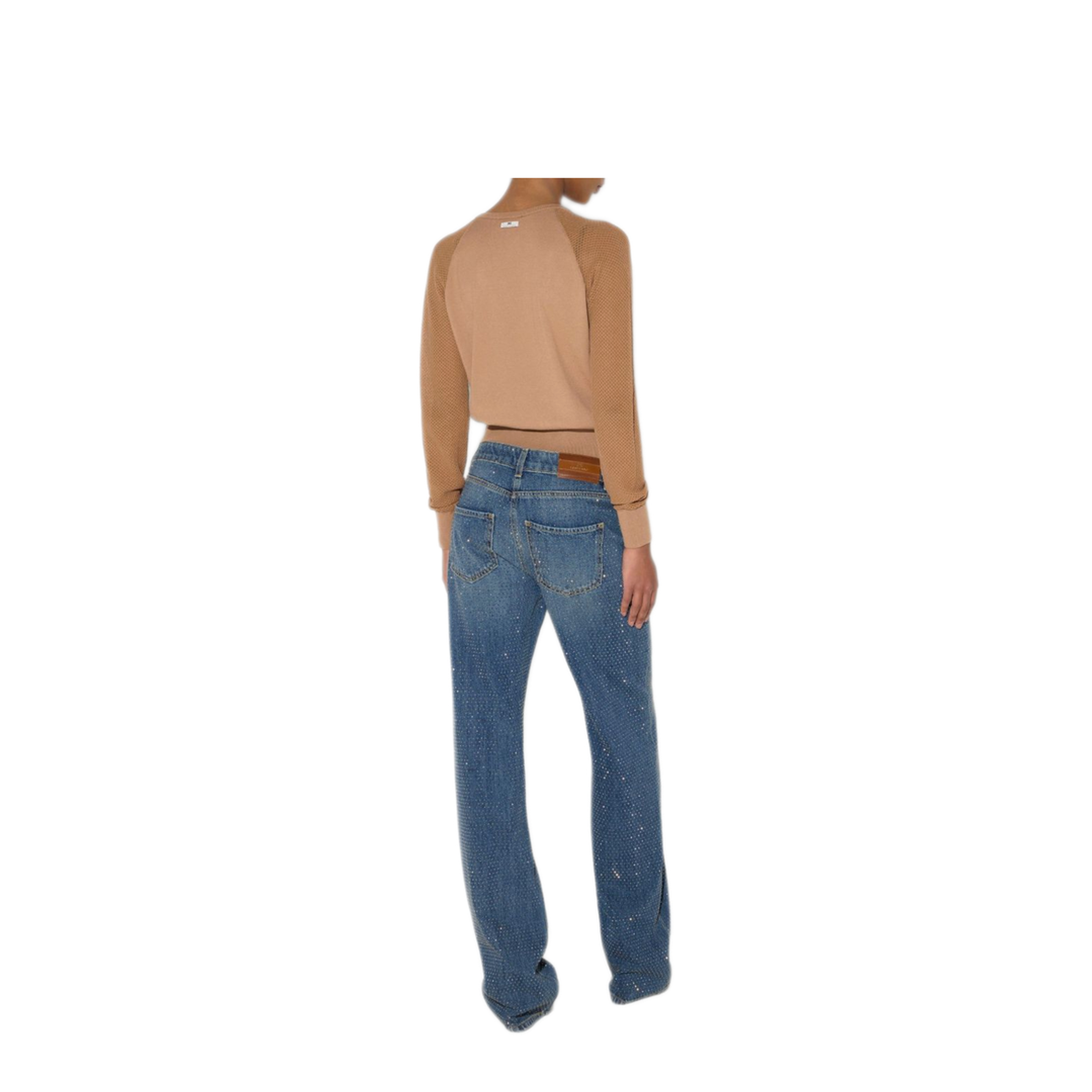 MAYFEYR - Elisabetta Franchi - Jeans Navy - PJ24D66E2139