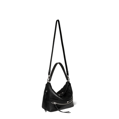 MAYFEYR - JÉRÔME DREYFUSS - Lucky Hobo Tote Bag - 45LUCKHOBUNOIRSILVER