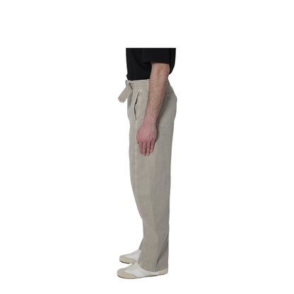 MAYFEYR - Lemaire - Twisted Belted Pants - PA326LD1054BK201
