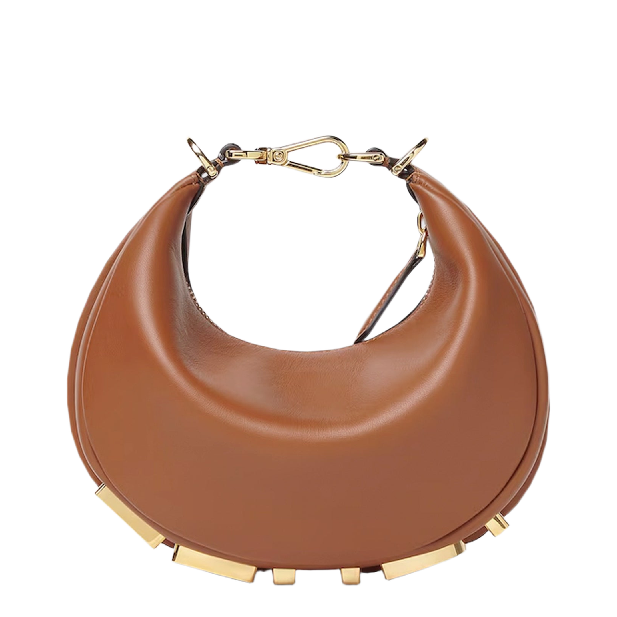 Fendigraphy Mini Calfskin Mini Bag - Brown