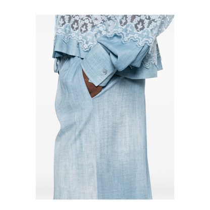 MAYFEYR - Ermanno Scervino - Trousers Clear Blue - D482P355EMYS4217