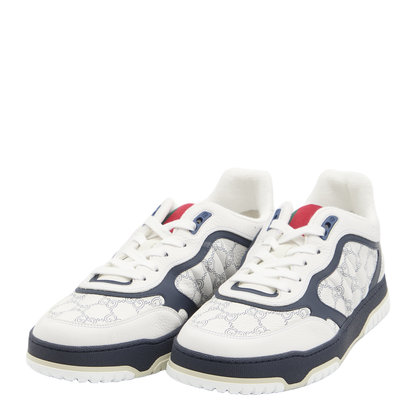 Re-Web White and Blue Sneaker