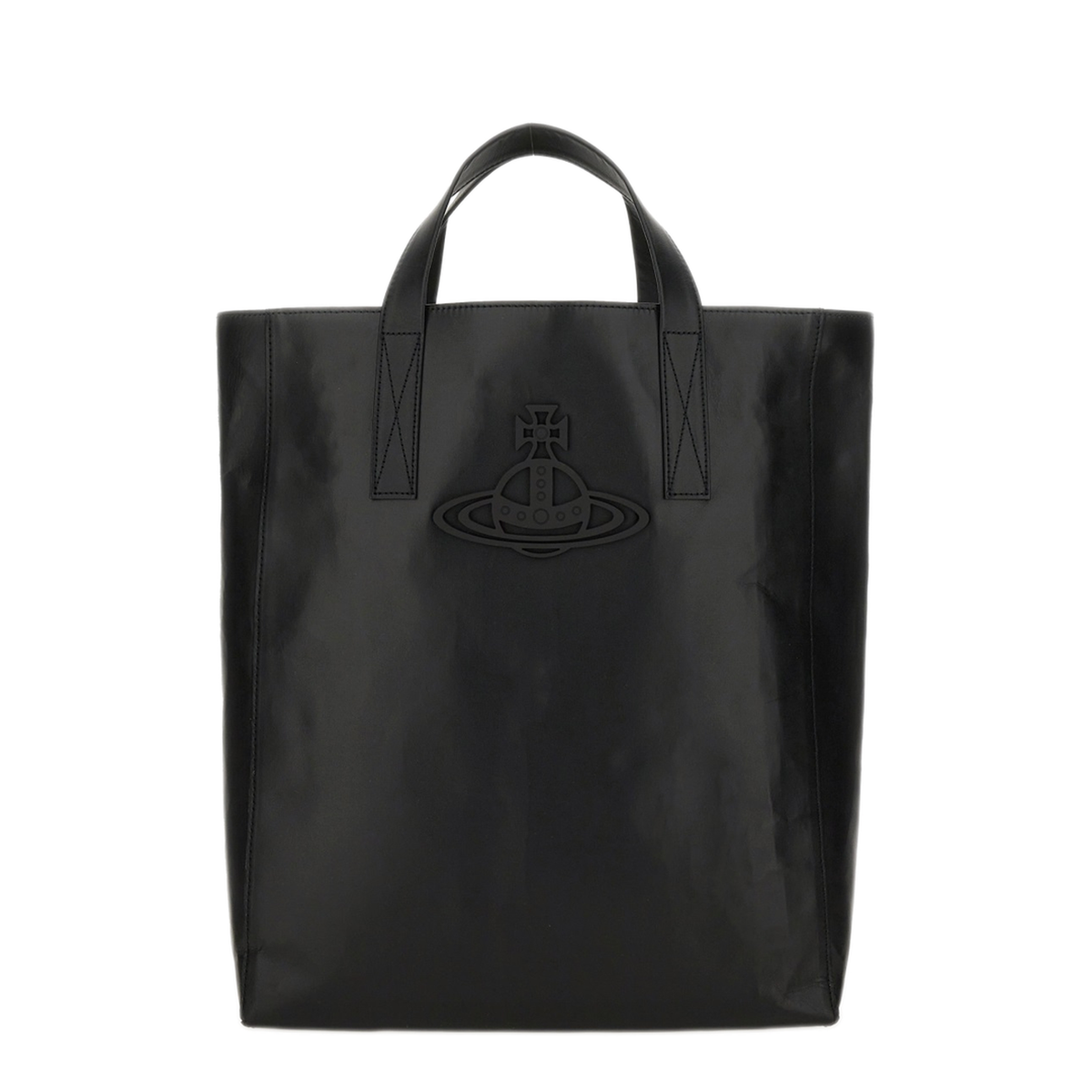 Sarah Medium Cow Leather Tote - Black