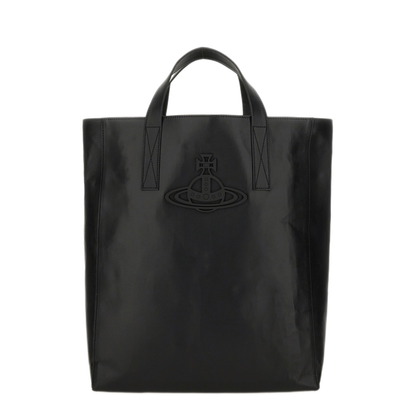 Sarah Medium Cow Leather Tote - Black