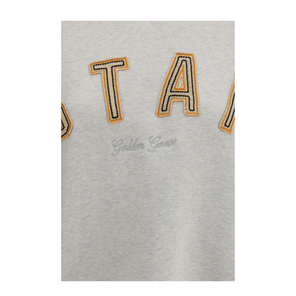 MAYFEYR - Golden Goose - Sweatshirt Crewneck In Cotton With Contrasting Logo - GUP02711P002412