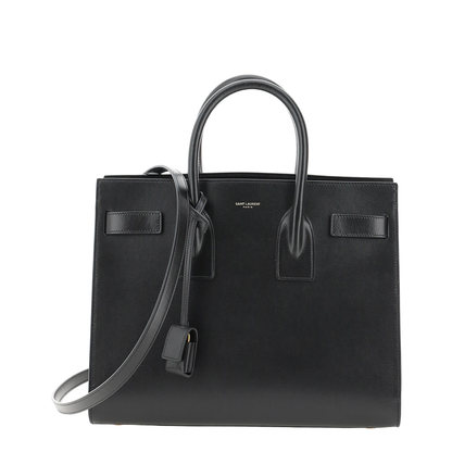 Sac de Jour Small Leather Top Handle Bags - Black