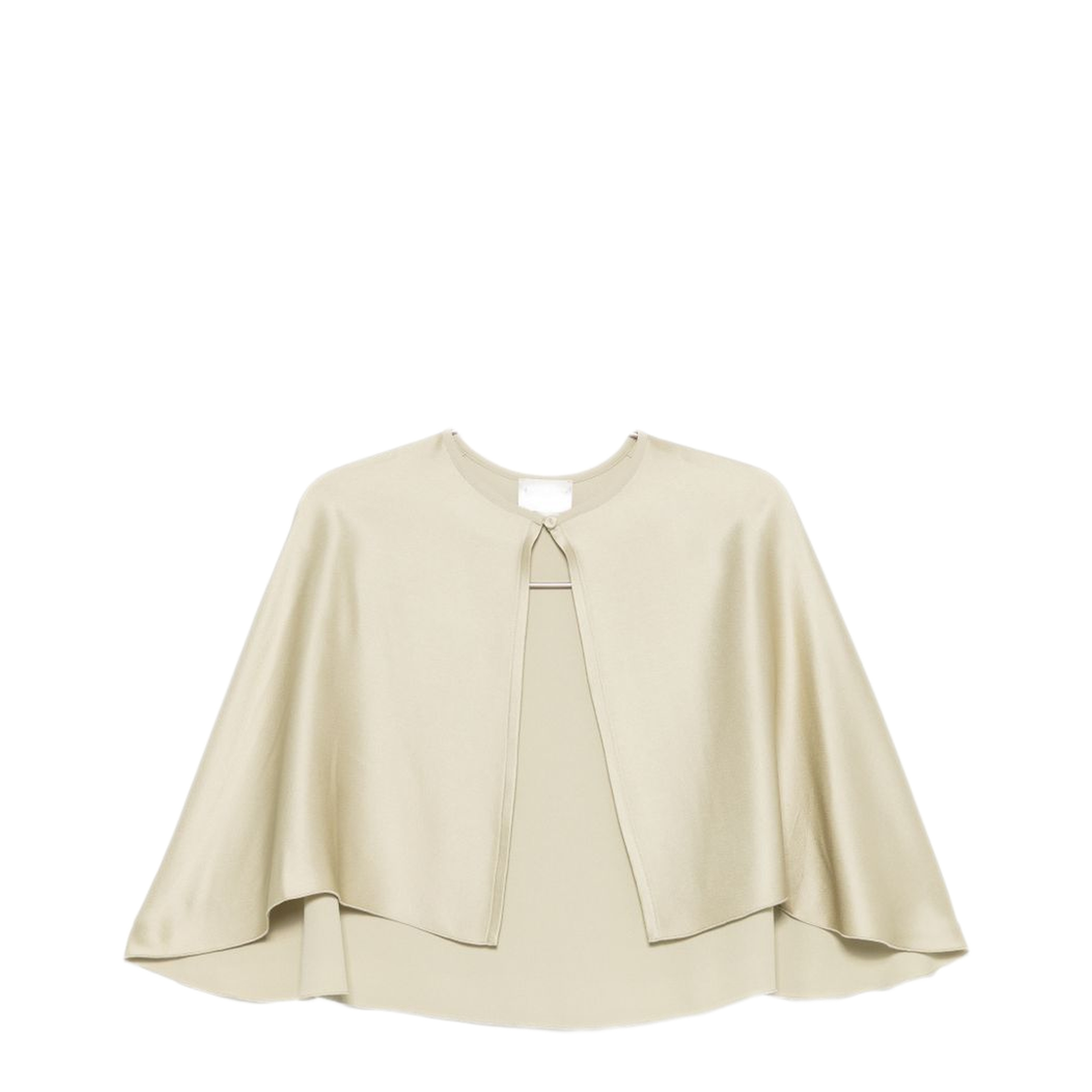 MAYFEYR - Forte Forte - Beige Cape Shirt - 15065MYSCARFARGILLA