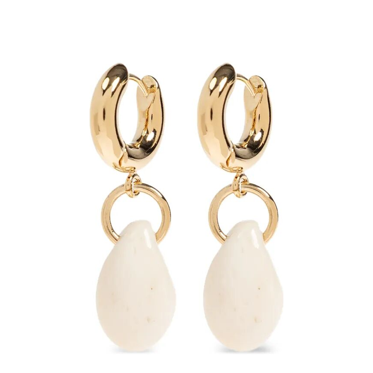MAYFEYR - Isabel Marant Étoile - Small Hoop Pendant Earrings - BL0234FAC1B21B23EC