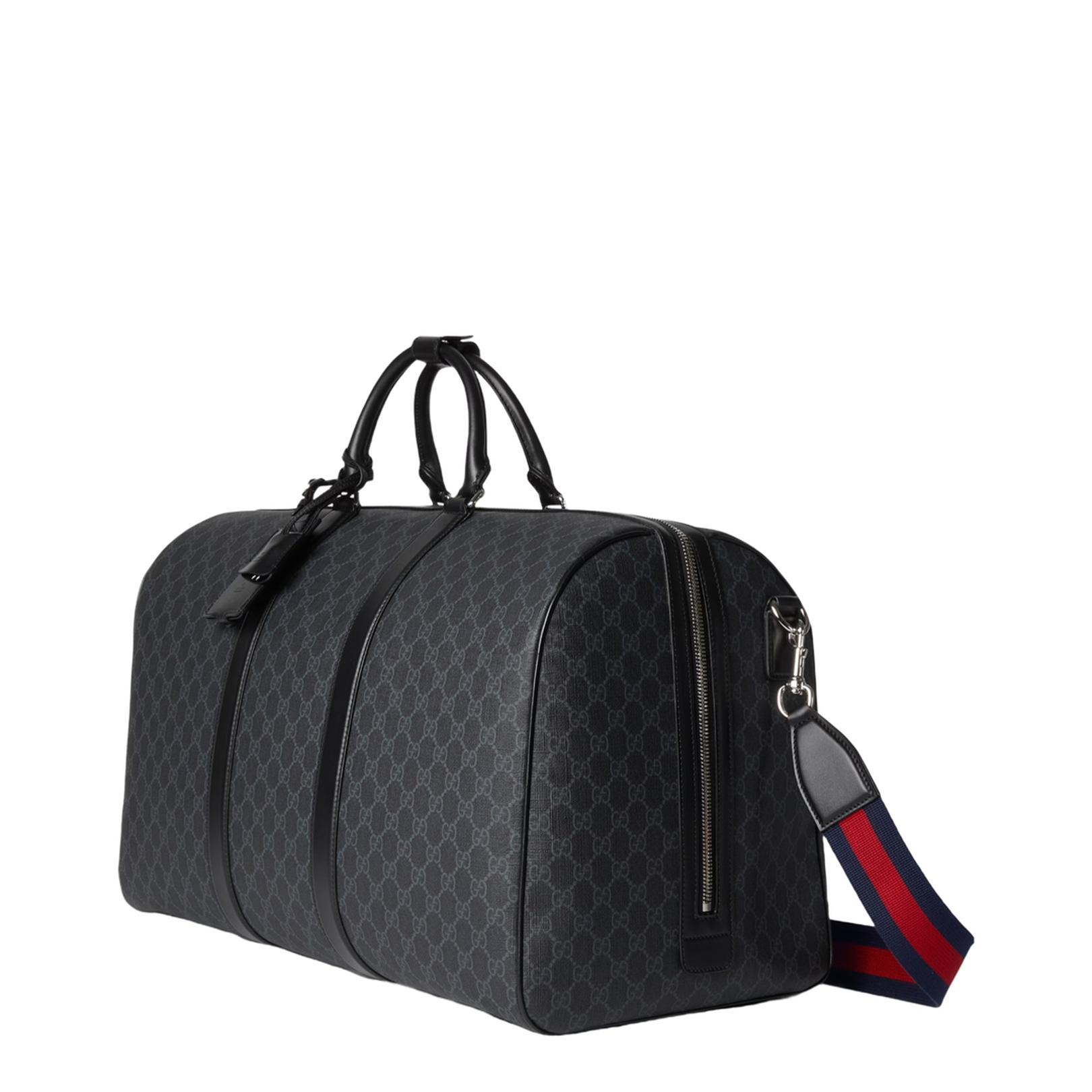 GG Black Large Duffle Bag