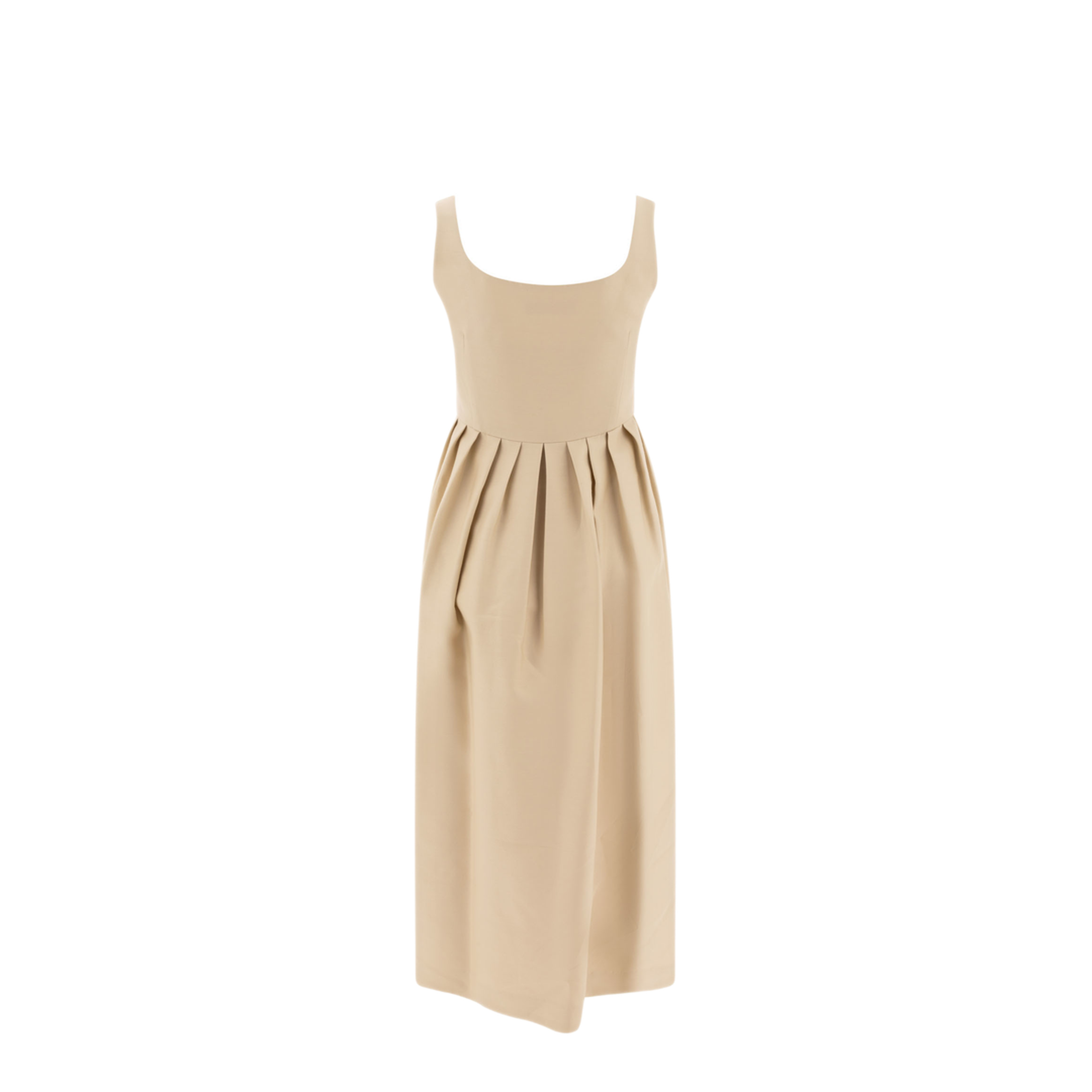 MAYFEYR - Sandbeige - Dresses - SBB1OP02ACLIGHTYELLOW