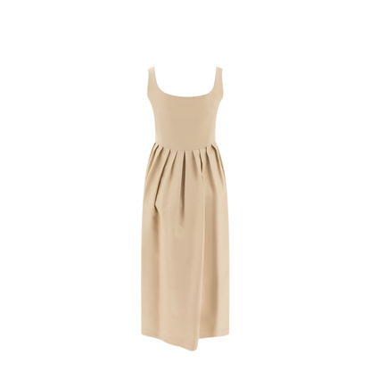 MAYFEYR - Sandbeige - Dresses - SBB1OP02ACLIGHTYELLOW