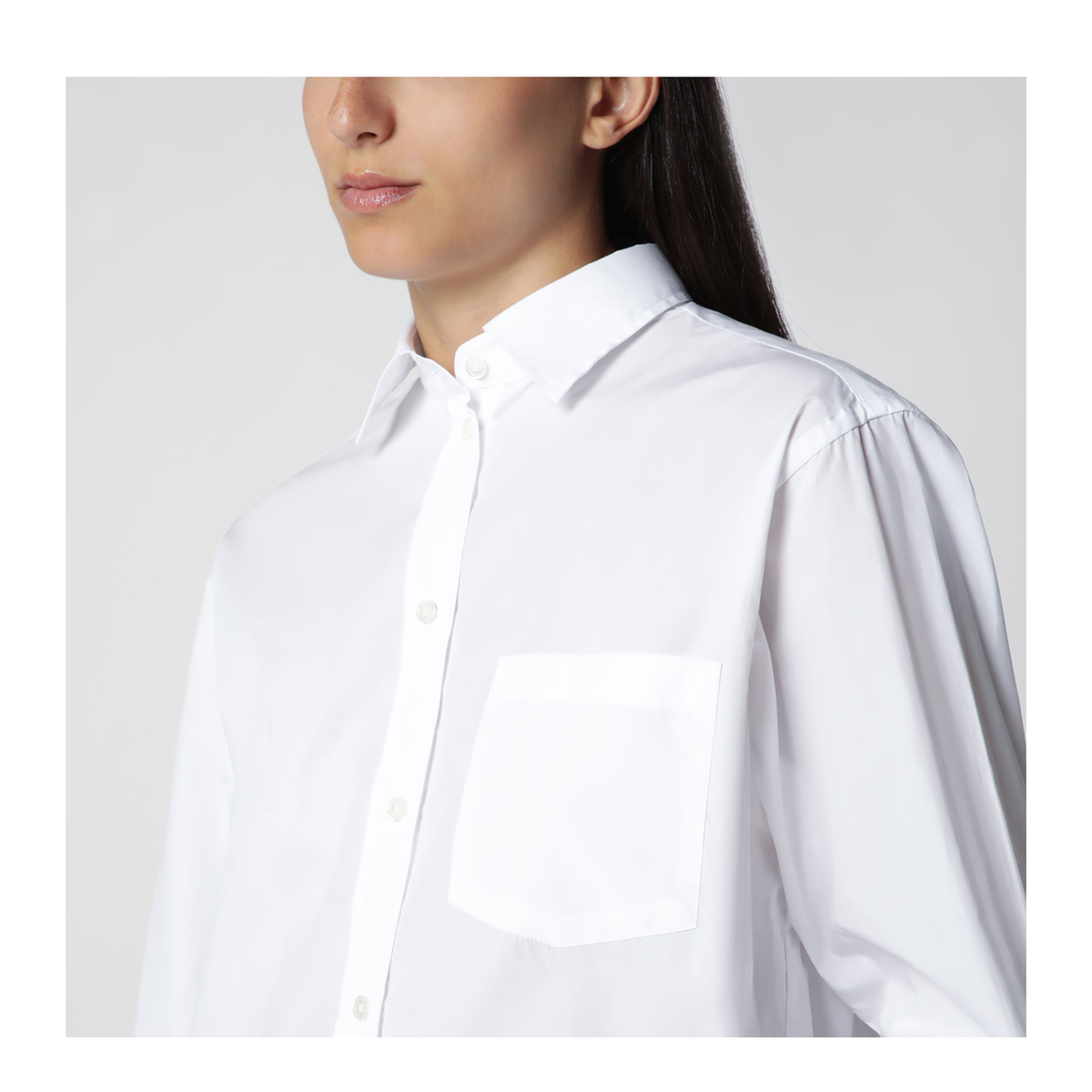 MAYFEYR - Róhe - Optic White Cotton Shirt - 820-19-169CO100