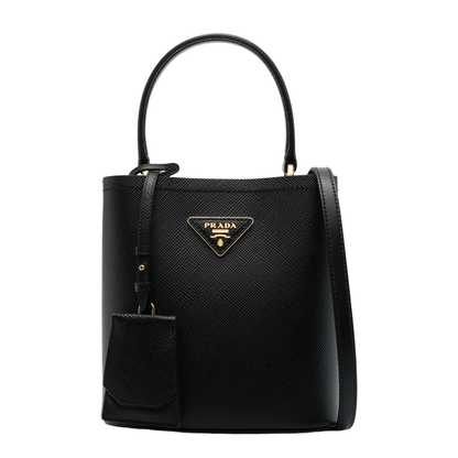 Small Leather Bucket Bag