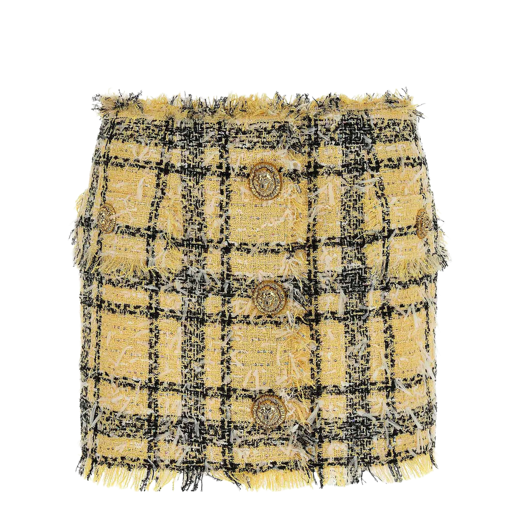Lurex Tweed Skirt