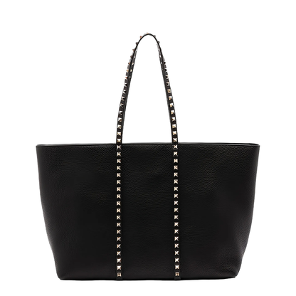 MAYFEYR - Valentino - Rockstud Shopping Bag In Grainy Leather - WB0R04VSF