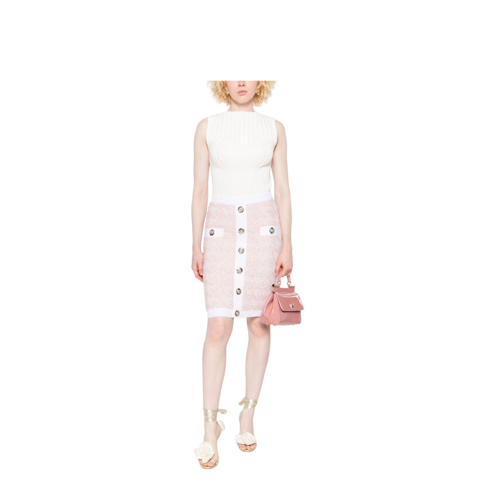Elegant Pink Skirt