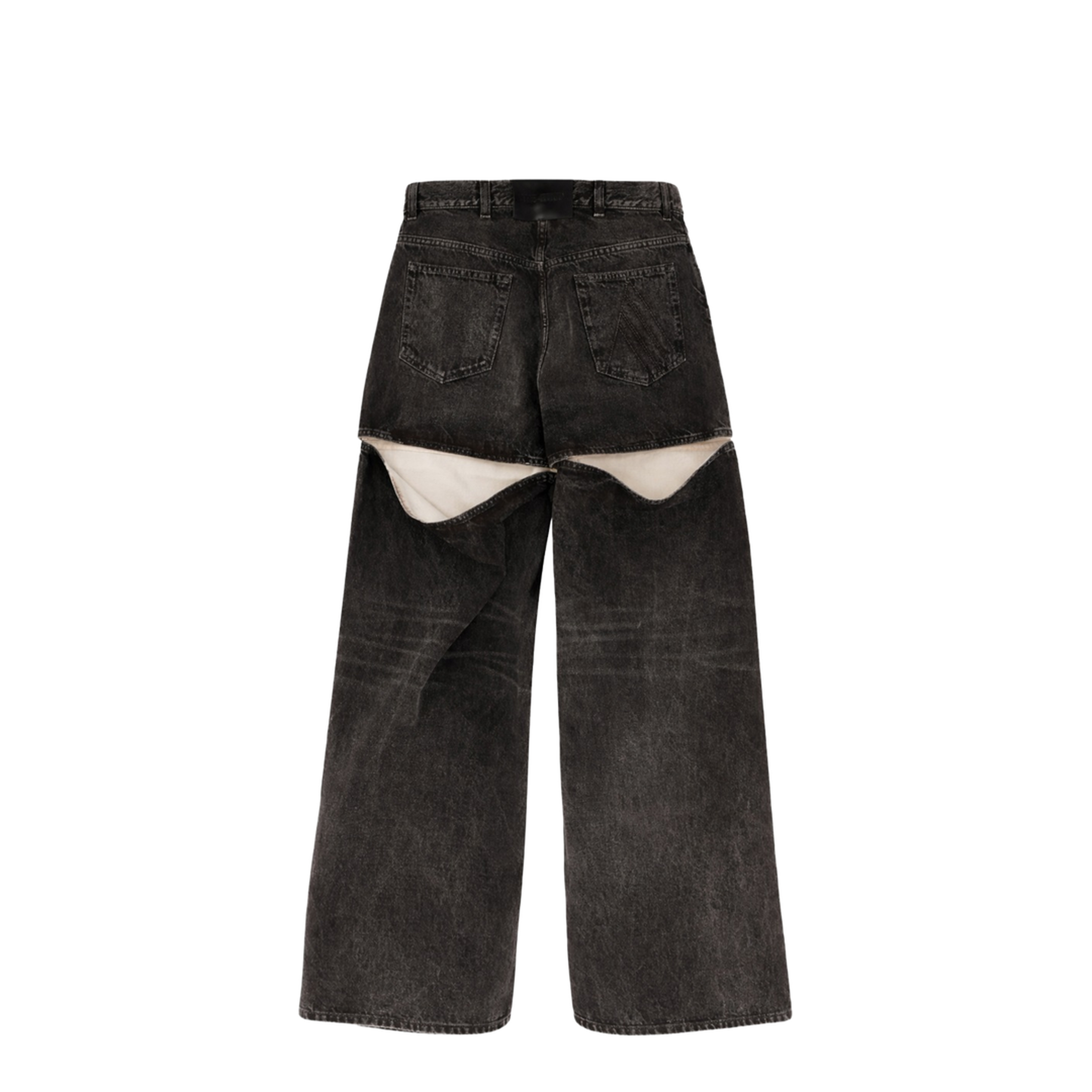 Black Cotton Jeans Denim