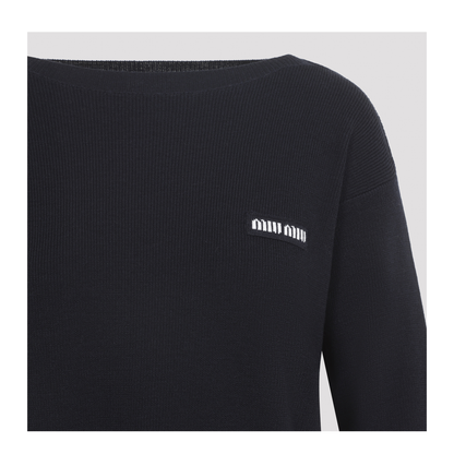 MAYFEYR - Miu Miu - Boat-Neck Sweater - MML06WSOOO1903