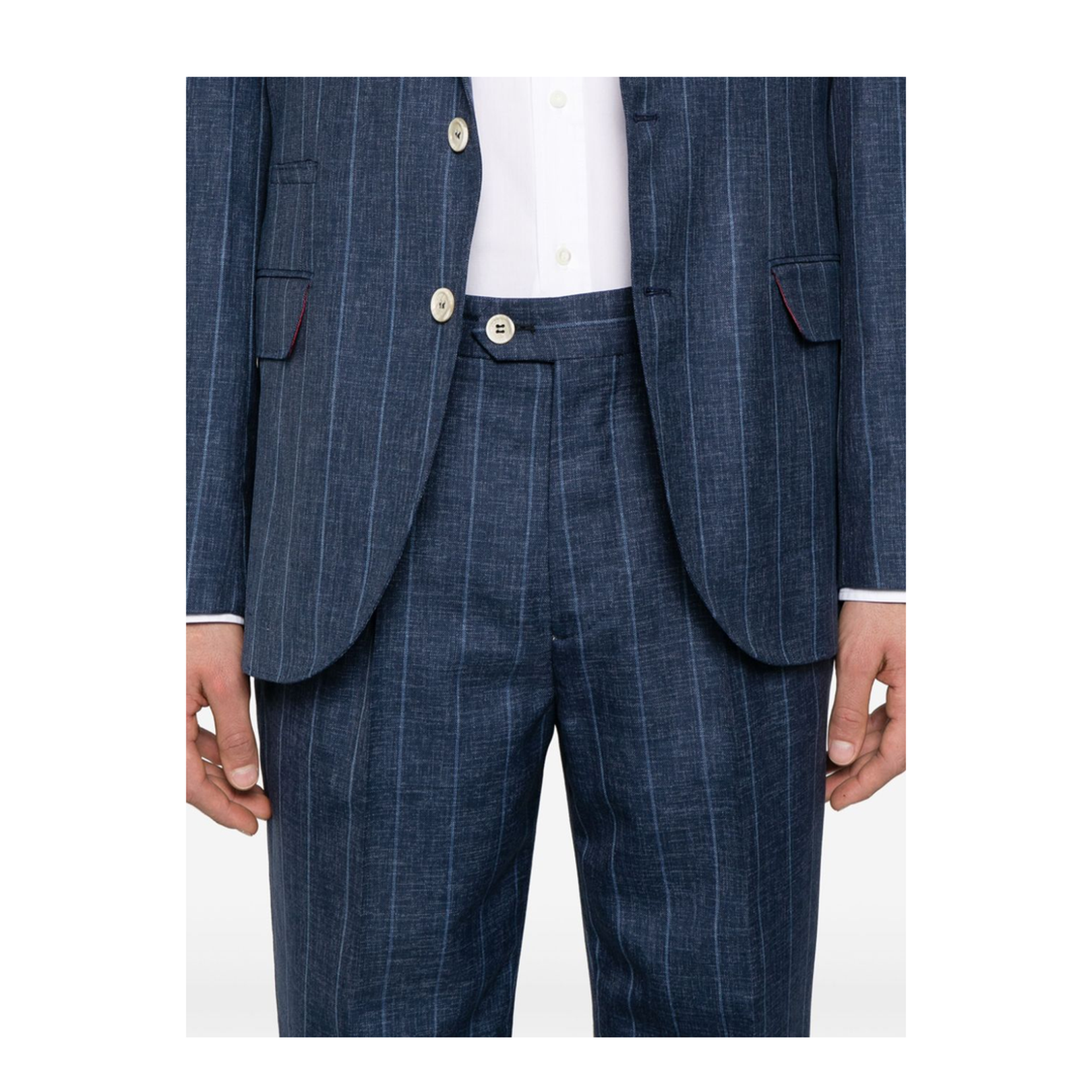 Wool Single-Breasted Suit