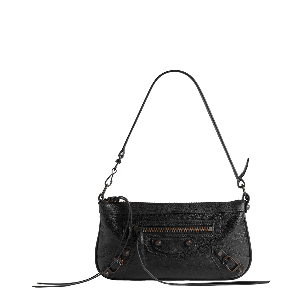 Le City Arena Lambskin Crossbody Pouch - Black