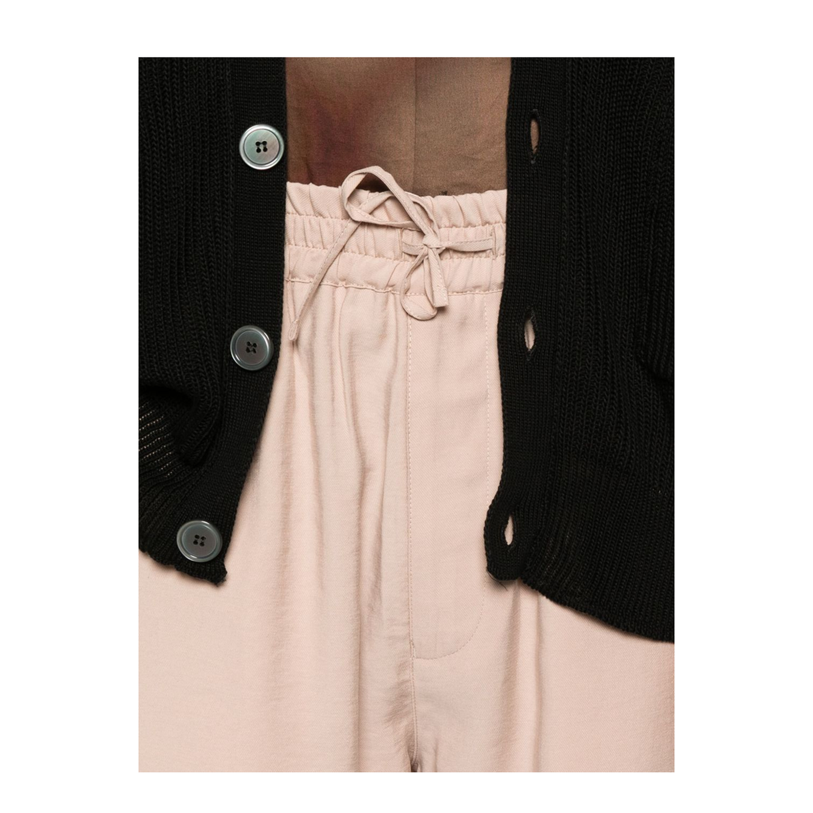 Drawstring Bermuda Shorts