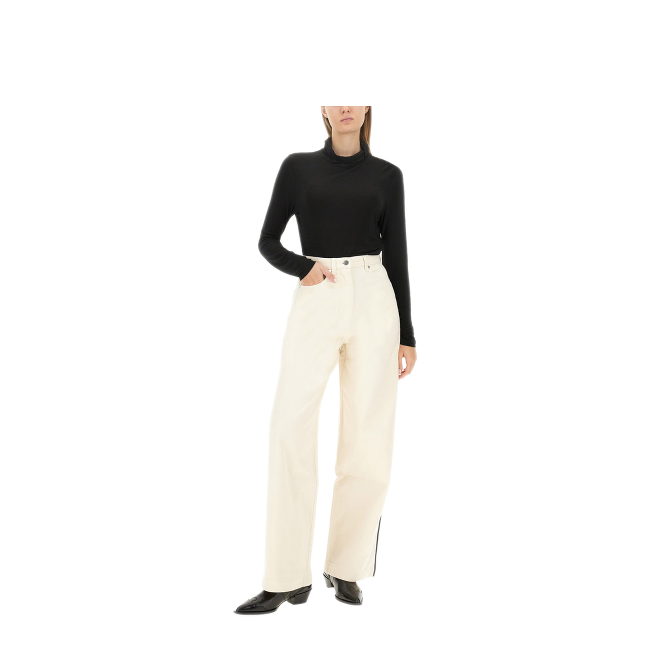 MAYFEYR - PETER DO - Wide Jeans - U172DECO050OFFWHITE