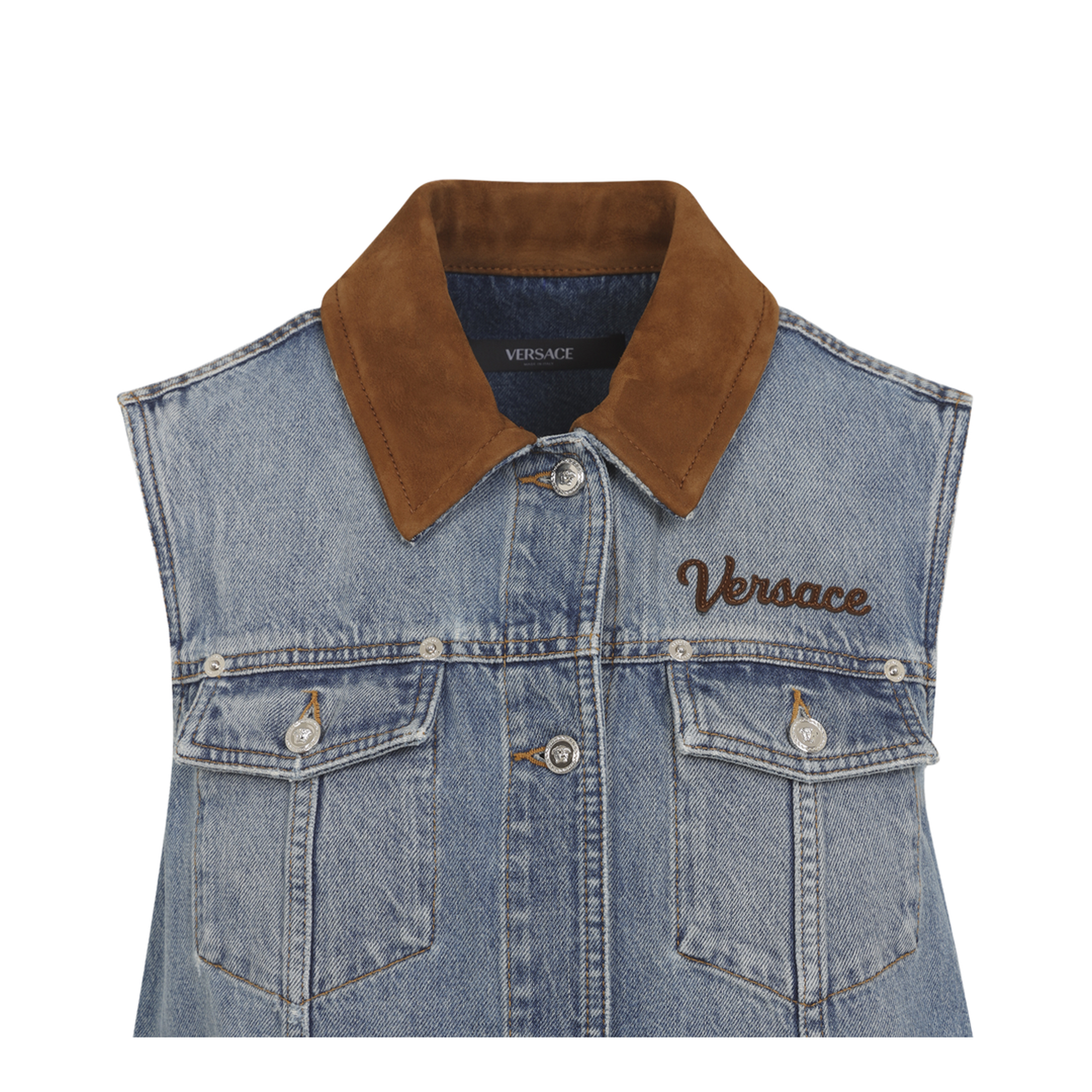 MAYFEYR - Versace - Denim Stone Wash Dress - 10226951A16751
