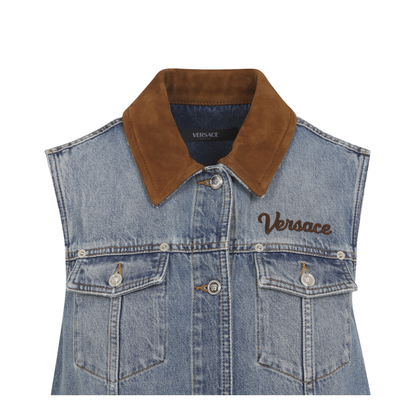 MAYFEYR - Versace - Denim Stone Wash Dress - 10226951A16751