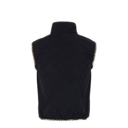 MAYFEYR - Burberry - Black Stretch Nylon Sleeveless Jacket - 8123500A1189