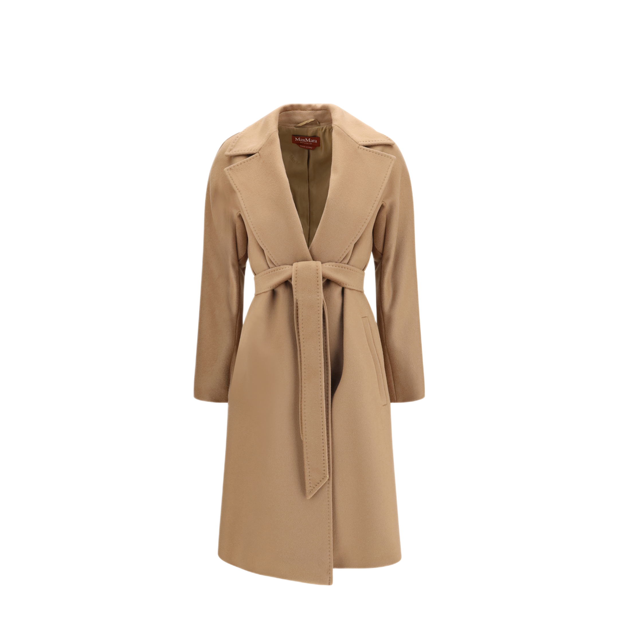 MAYFEYR -  - Wool Coat With Peak Lapels - 2626016081600006