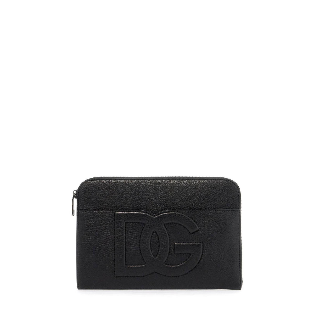 Dolce & Gabbana "embossed leather media pouch