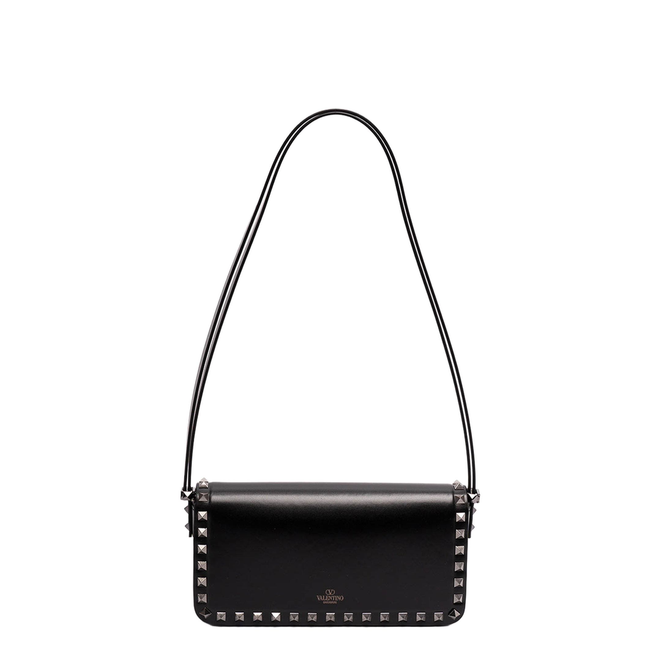 Garavani Rockstud Foldover Top Shoulder Bag